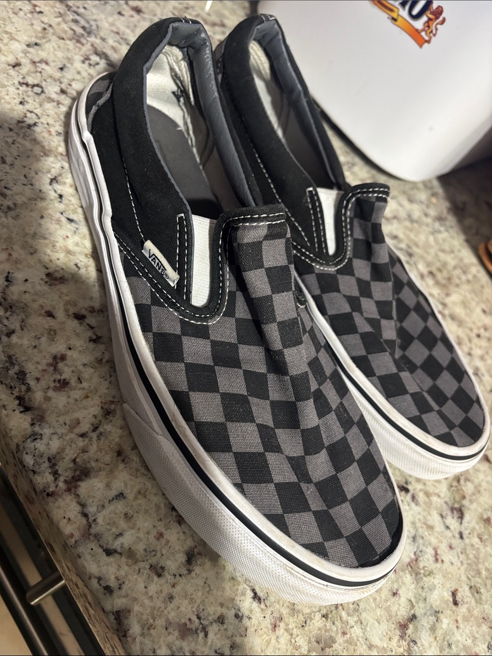 Checkered Vans